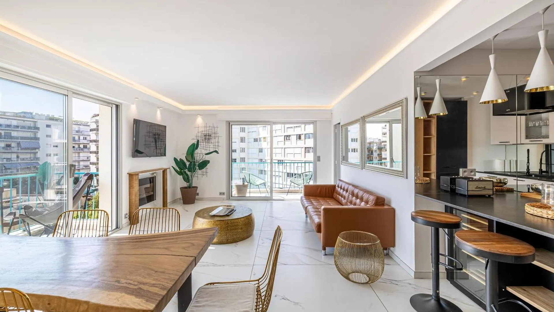 Modern Apartment - 3Br- 6P - Palm Beah Cannes
